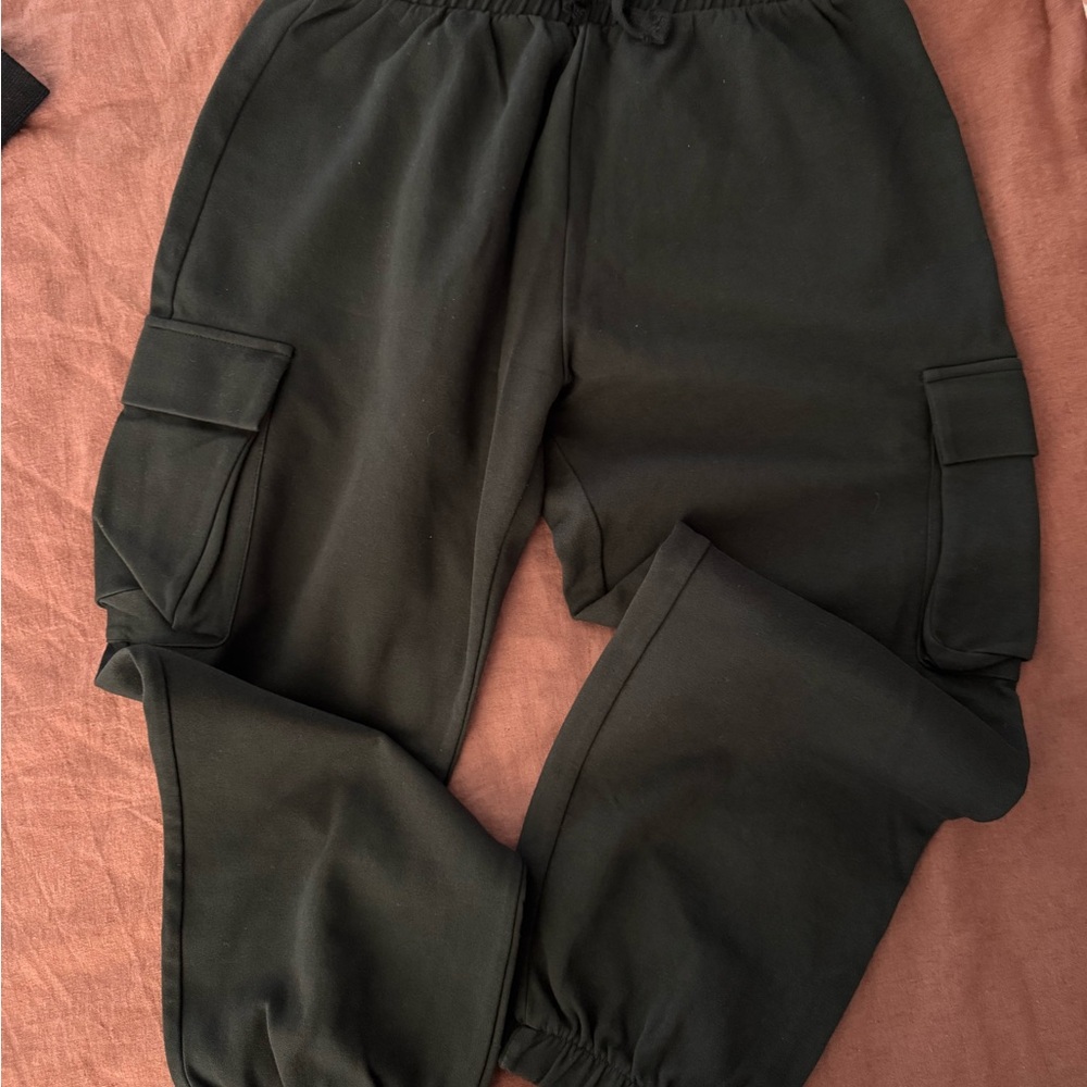 Zara Black Knit Label Detail Top